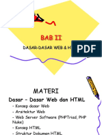 Dasar E28093 Dasar Web Dan HTML