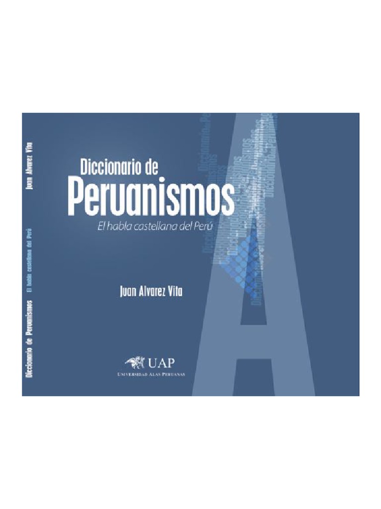 Diccionario de Peruanismos | PDF