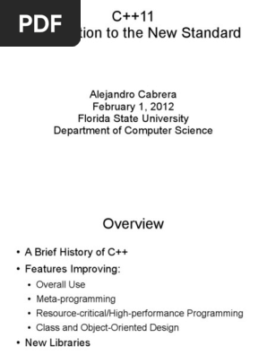 c++11-features