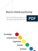 Blooms Related Questioning