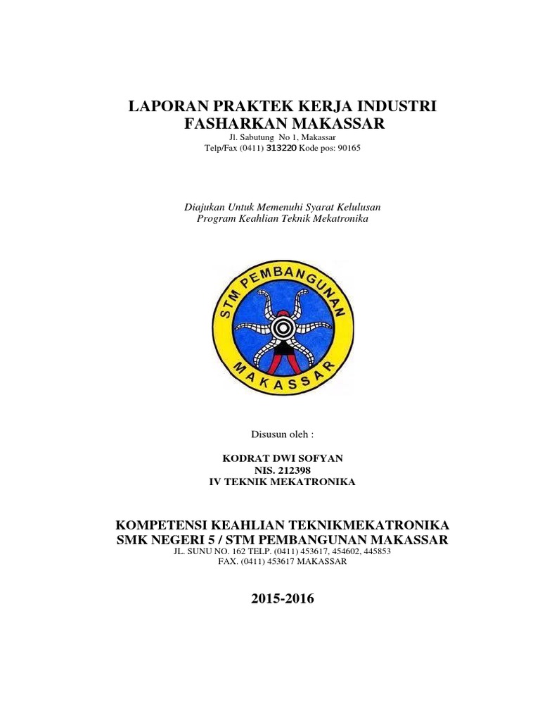 Laporan PKL SMK PDF