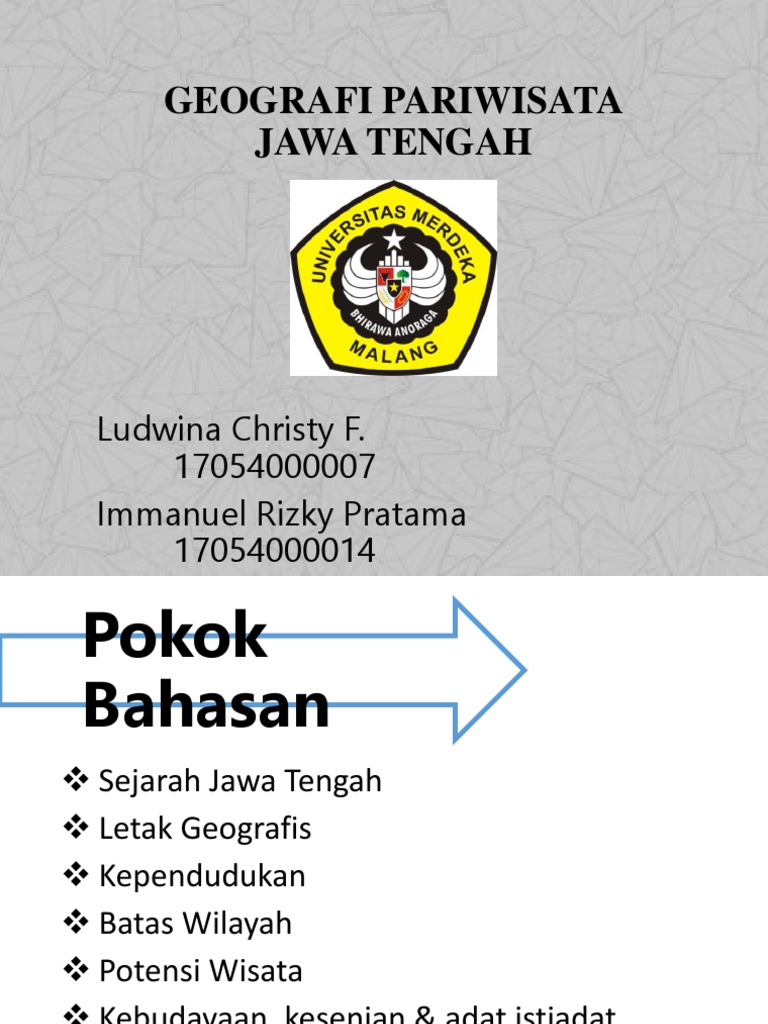 Geografi Pariwisata 1