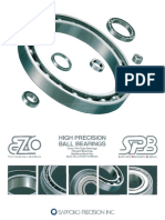 EZO Bearings Catalog Technical Contents