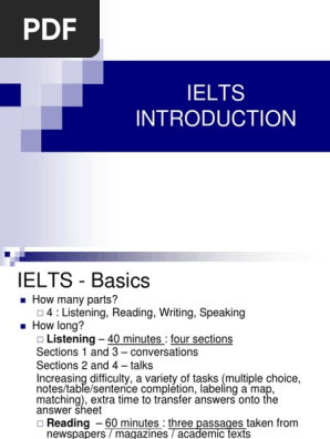Ielts Speaking International English Language Testing System Semiotics