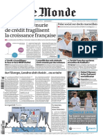 Le Monde Mercredi 16 Novembre 2011