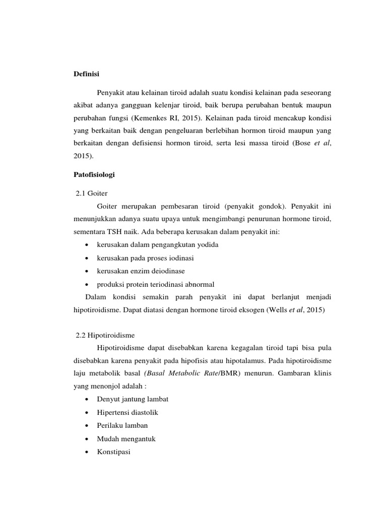 Definisi Dan Patofisiologi