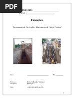 Escoramento Abaixamento