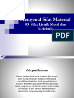 3 Sifat Listrik Metal Dan Dielektrik