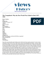 Reviews in History - The Vanquished Why The First World War Failed To End 1917-1923 - 2017-01-12