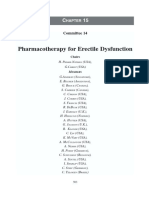 Pharmacotherapy for Erectile Dysfunction