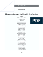 Pharmacotherapy For Erectile Dysfunction