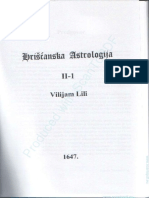 Hriscanska Astrologija II 1 Deo