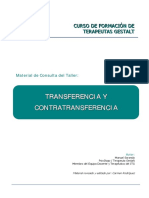 Transferencia y Contratransferencia PDF