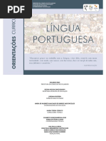 Língua Portuguesa Orientações Curriculares 2016