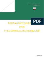 Restaurationsplan Frederiksberg