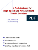Pipelined Architectures For High-Speed and Area-Efficient Viterbi Decoders