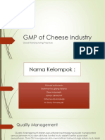 GMP Cheese Industry No Video