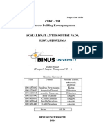 Laporan Sosialisasi Antikorupsi.