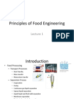 Principles of Food Engineering Lecture 1