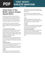 1.F-HSE-21 Form Checklist Pemeriksaan APAR Desember 2015 