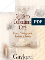 Gaylord Guide To Archival Care