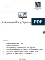 Indicadores y Objetivos (KPI S)