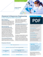 UCD ME Chemical & Bioprocess Engineering Information Aug 2016