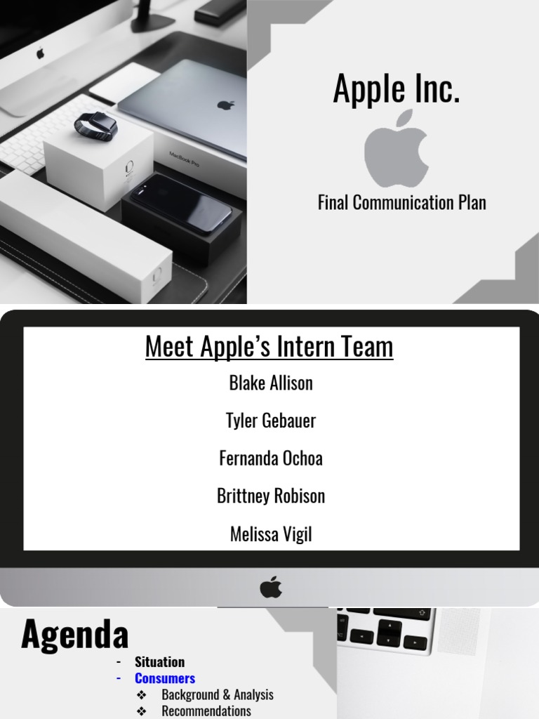 Apple Inc. Communication Plan Overview | PDF | Privacy | Employment
