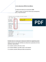 Creacion de Ubicaciones WM AUTOMATICO TX LS10