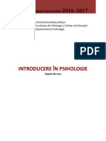 PLR1101 Introducere in Psihologie
