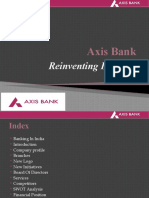Reinventing Banking: Axis Bank