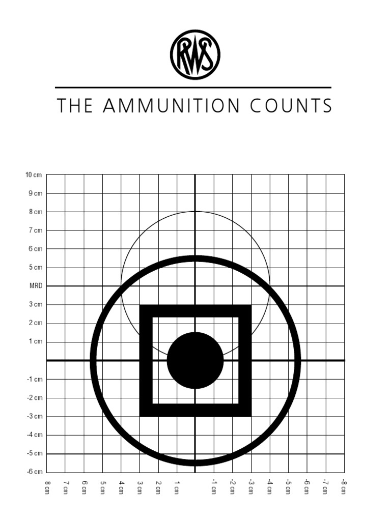 Sighting-In Guide for RWS Ammunition | PDF | Minute And Second Of Arc ...