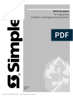 Simplex-4010+manual de Programacion PDF