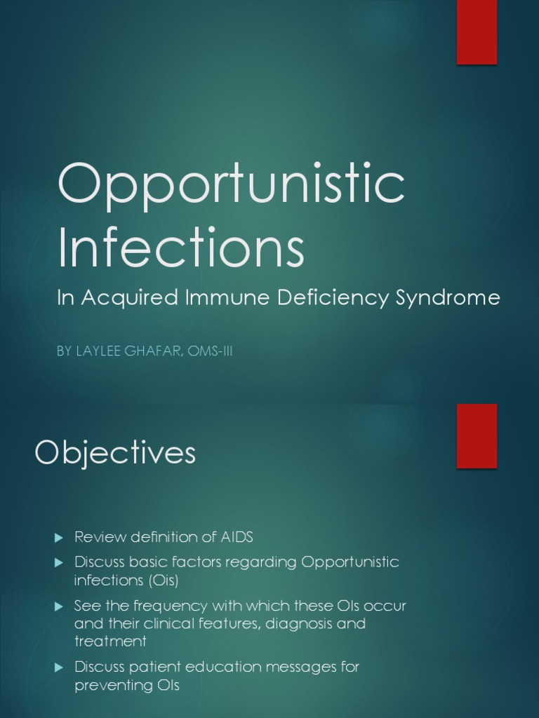 Opportunistic Infections in AIDS Overview | PDF | Hiv/Aids | Infection