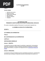 Ley General de Cooperativas 356