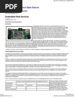 Embedded Web Services