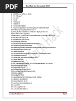 Best Private Dorks List 2017 - HowTechHack