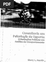 Consultoria Em Psicologia Do Esporte, Orientações Práticas Em Análise Do Comportamento - Garry L. Martin, 2001 [INDEX]