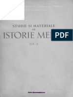 Studii Si Materiale Istorie Medie 02 (1957)