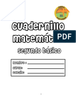 Cuadernillo Matematicas Segundo Basico