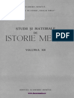 Studii Si Materiale Istorie Medie 12 (1994)