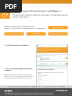 Installing Nagios Network Analyzer With Hyper V