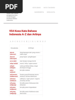 Download 954 Kosa Kata Bahasa Indonesia a-Z Dan Artinya - KOSAKATA INDONESIA by HVariantza SN363572011 doc pdf