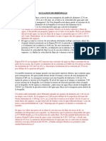 Ecuaciones de Bernoulli aplicadas a problemas de fluidos