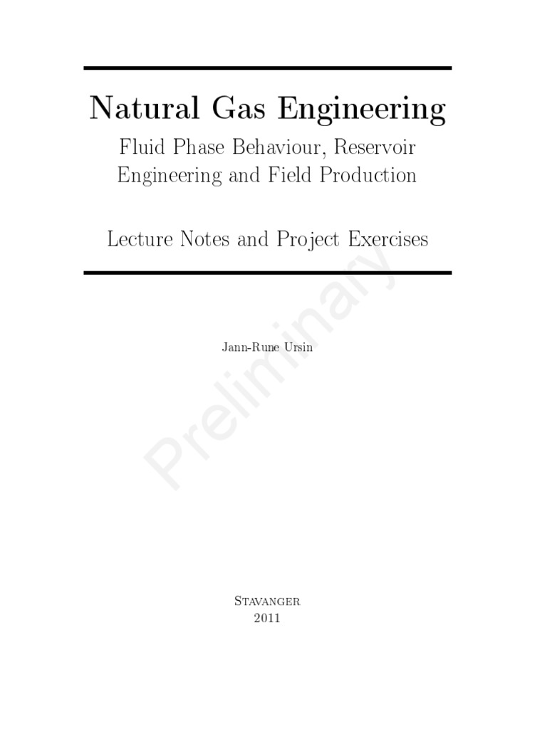 Natural Gas Reservoir Engineering Guide | PDF | Sandstone | Sedimentary ...