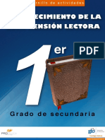 CUADERNILLO FORTALECIMIENTO DE LA COMPRENSION LECTORA 1ER Grado Secundaria.pdf