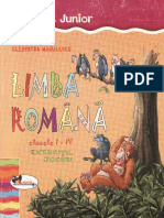 Culegere Limba Romana Pentru Clasele 1 4 Ok