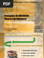 3ª Aula - Pedagogia Da Atividade Física e Desporto