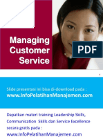 Sampel Managing Customer Service