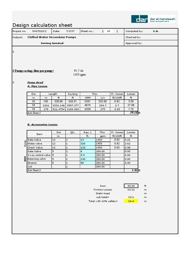 Chilled Water Pumps PDF Valve Pump